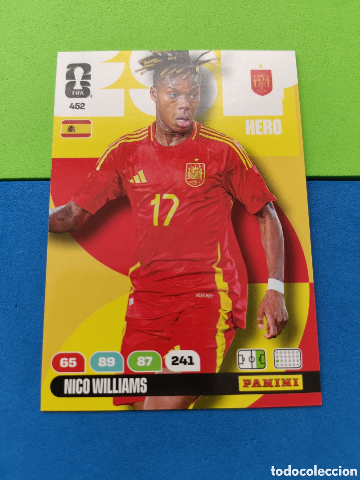 Cromos de F&uacute;tbol: Adrenalyn XL Fifa World cup 2026 mundial - Espa&ntilde;a 452 Nico Williams