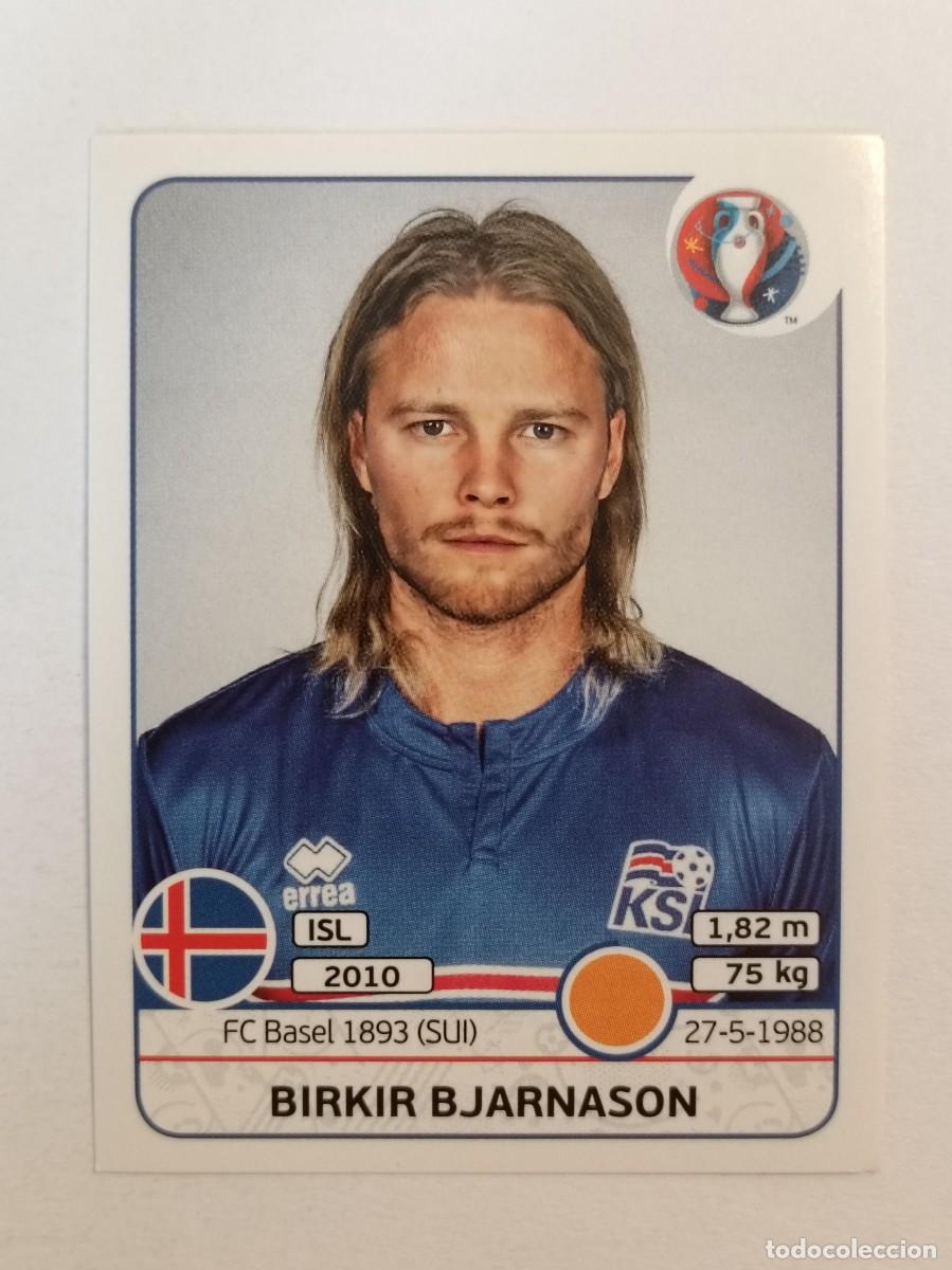Cromos de F&uacute;tbol: #616 BIRKIR BJARNASON (ISLANDIA) EURO FRANCIA 2016 PANINI