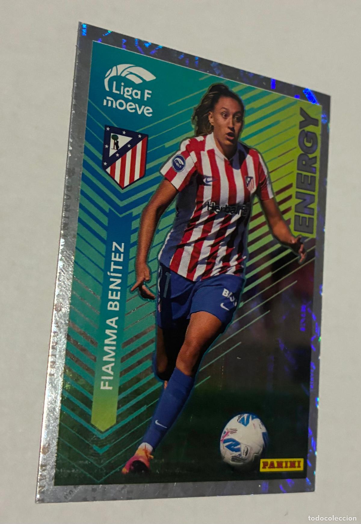 Cromos de F&uacute;tbol: CROMO FUTBOL PANINI FIAMMA BENITEZ, ENERGY, LIGA FEMENINA MOEVE 2025.26