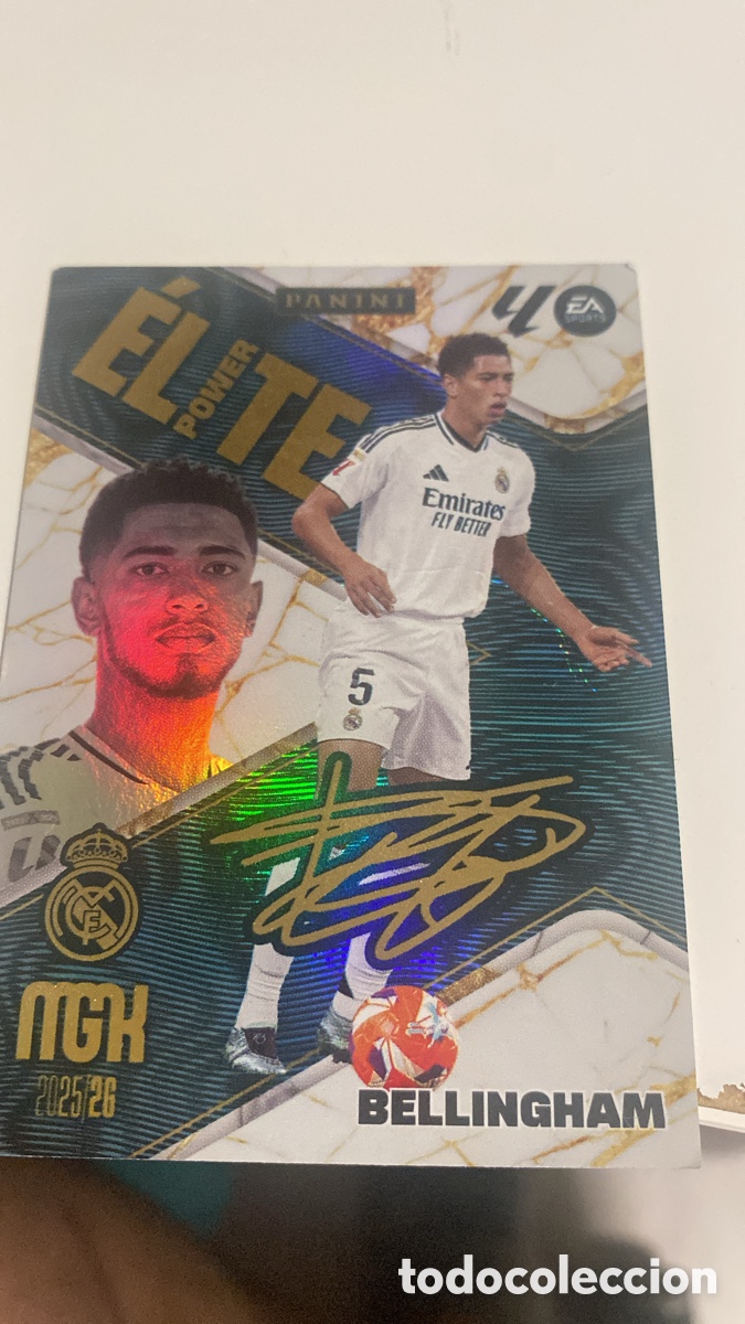 Cromos de F&uacute;tbol: Bellingham Elite Power 25/26