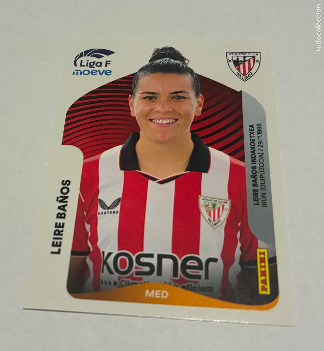 Cromos de F&uacute;tbol: CROMO FUTBOL PANINI LEIRE BA&Ntilde;OS. LIGA FEMENINA MOEVE, 2025-26. Numero 31