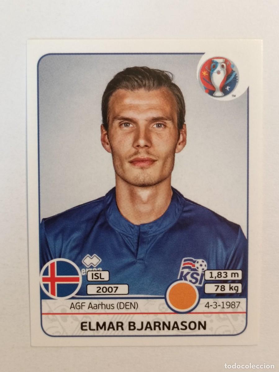 Cromos de F&uacute;tbol: #621 ELMAR BJARNASON (ISLANDIA) EURO FRANCIA 2016 PANINI