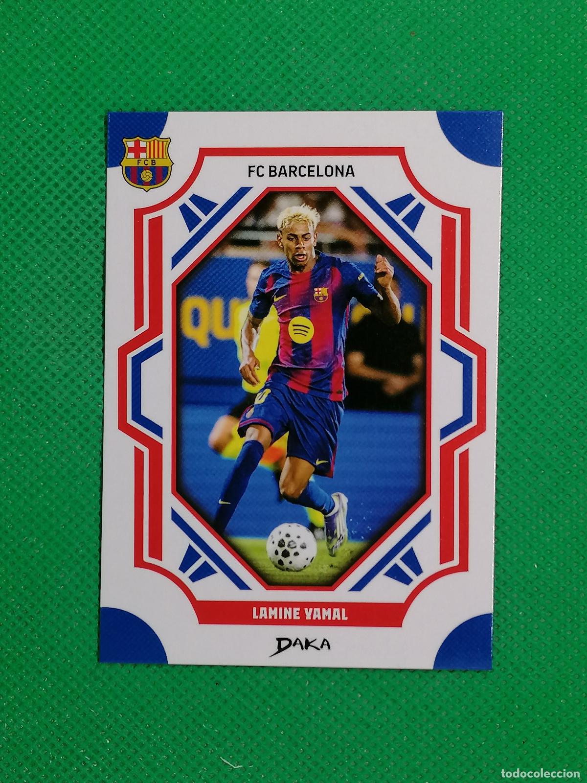 Cromos de F&uacute;tbol: FCB-5-B LAMINE YAMAL ⚽ DAKA TOP AUDIENCE BARCELONA 2025 2026 25 26 ⚽