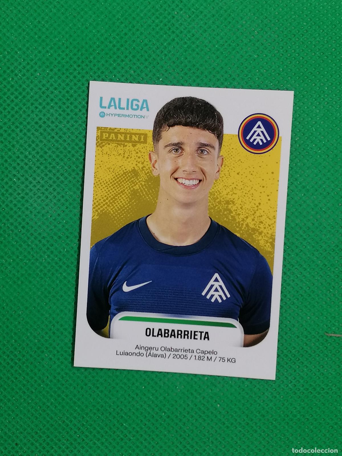 Cromos de F&uacute;tbol: 56 OLABARRIETA ANDORRA ⚽ PANINI LIGA HYPERMOTION 25 26 2025 2026 ⚽