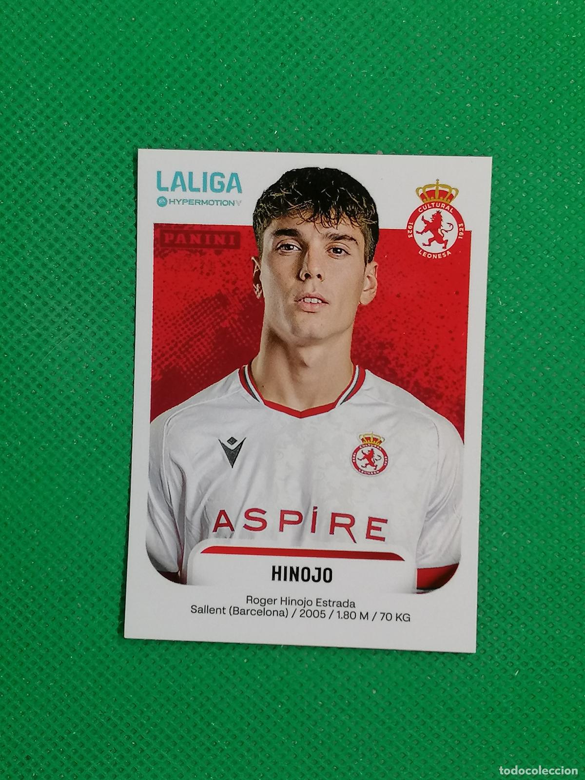 Cromos de F&uacute;tbol: 163 HINOJO CULTURAL LEONESA ⚽ PANINI LIGA HYPERMOTION 25 26 2025 2026 ⚽
