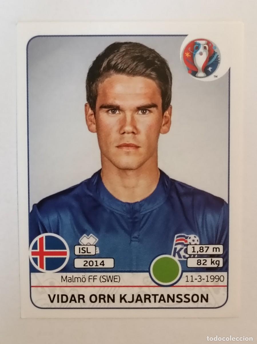Cromos de F&uacute;tbol: #625 VIDAR ORN KJARTANSSON (ISLANDIA) EURO FRANCIA 2016 PANINI