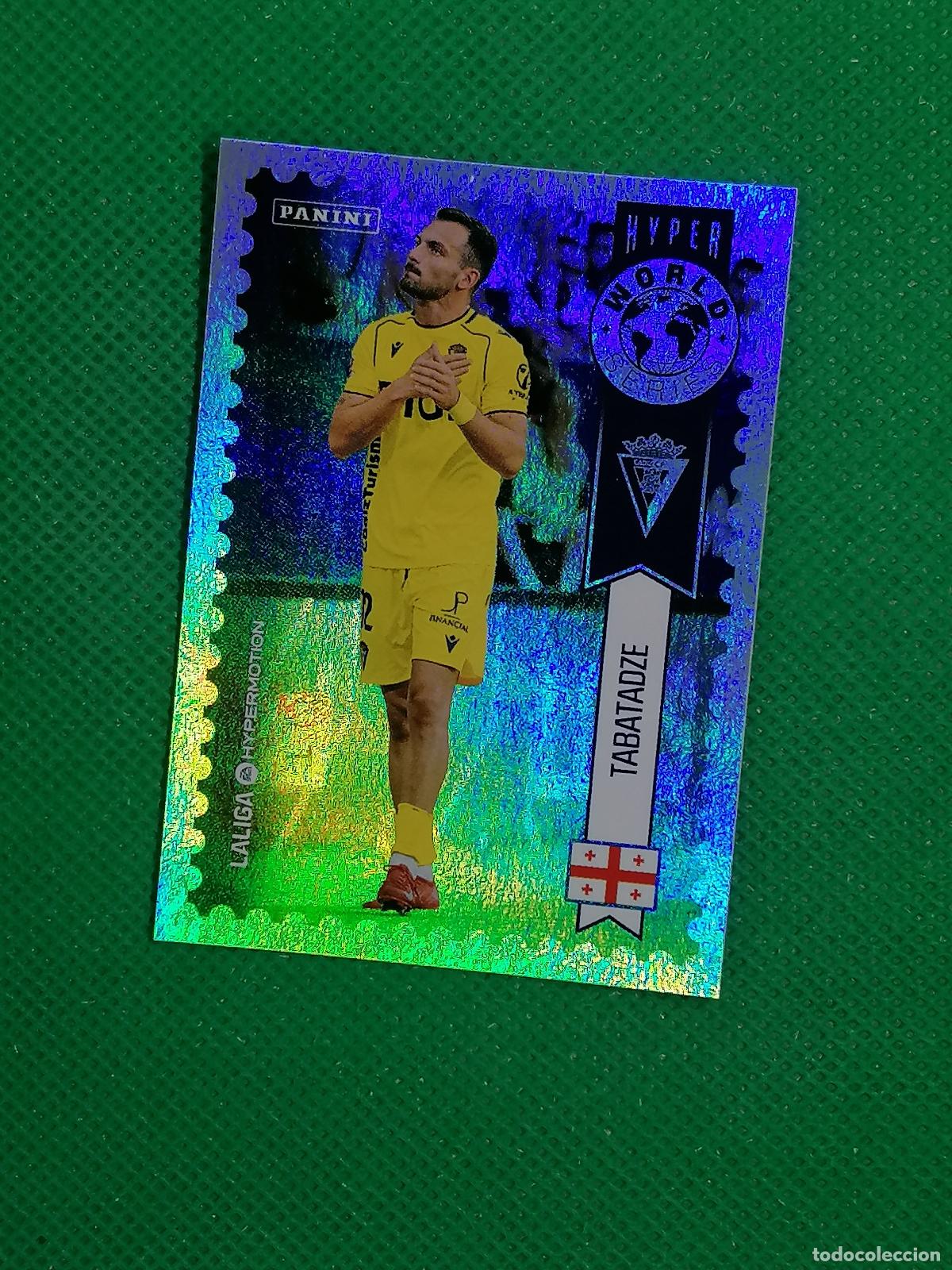 Cromos de F&uacute;tbol: 453 TABATADZE CADIZ HYPER WORLD SERIES ⚽ PANINI LIGA HYPERMOTION 25 26 2025 2026 ⚽