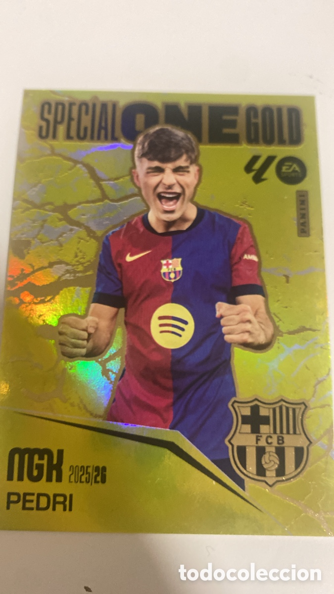 Cromos de F&uacute;tbol: Pedri Special one 25/26 MGK