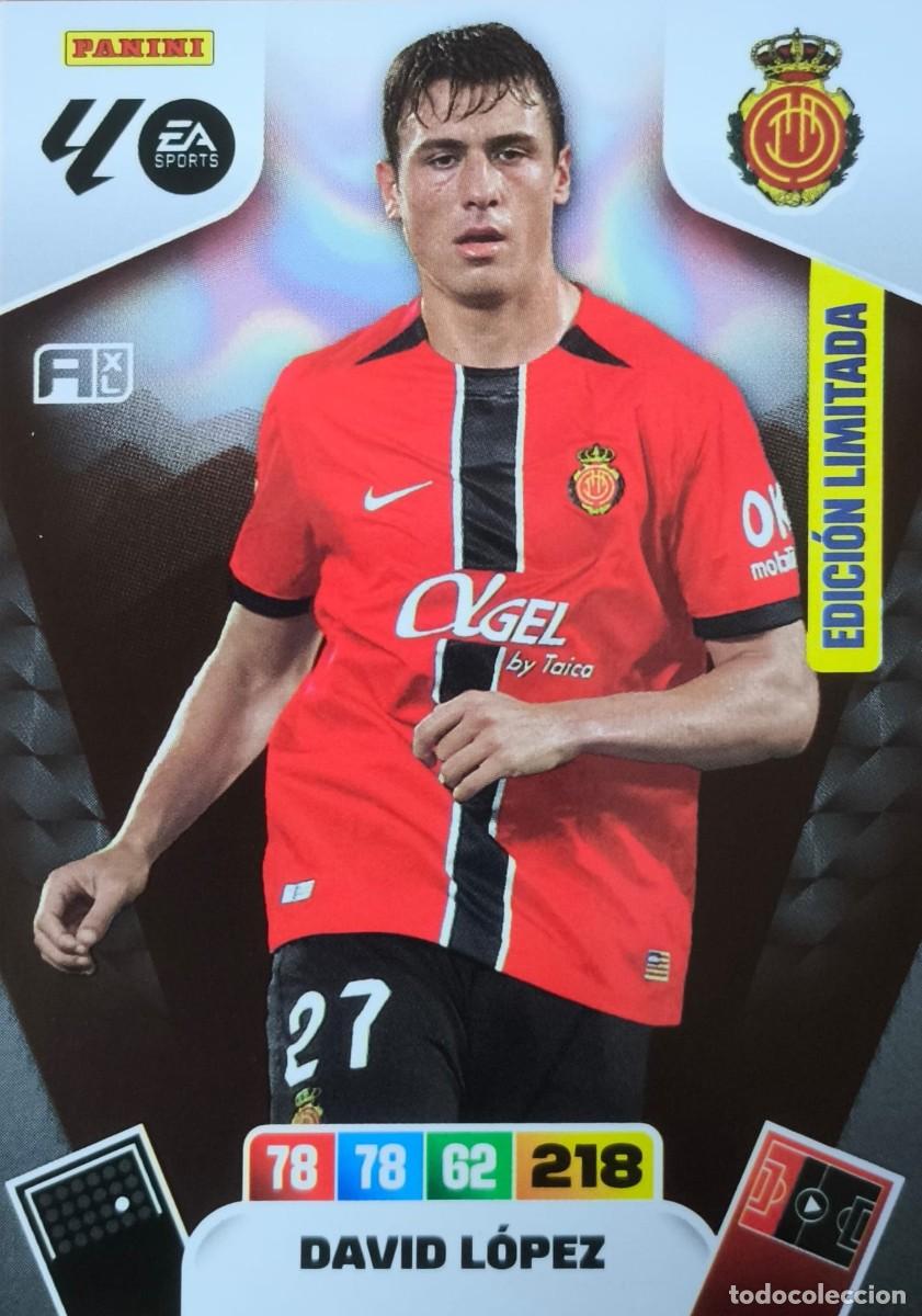 Cromos de F&uacute;tbol: FUTBOL - ADRENALYN - 2025-2026 - 25-26 - MALLORCA - DAVID LOPEZ - EDICION LIMITADA