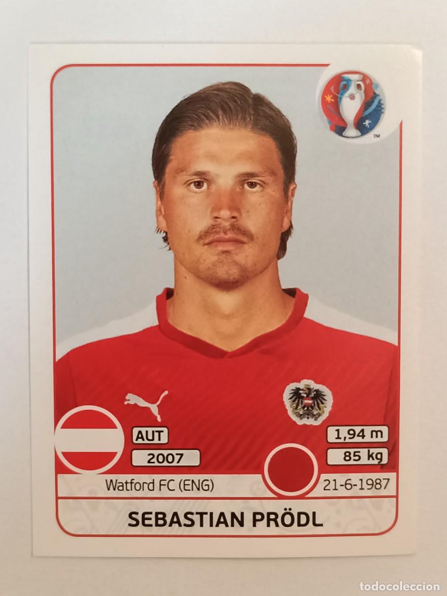 Cromos de F&uacute;tbol: #632 SEBASTIAN PRODL (AUSTRIA) EURO FRANCIA 2016 PANINI