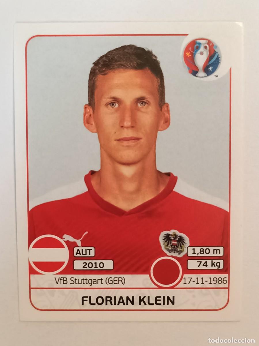 Cromos de F&uacute;tbol: #636 FLORIAN KLEIN (AUSTRIA) EURO FRANCIA 2016 PANINI