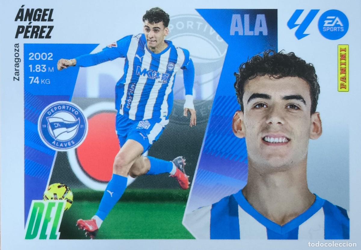 Cromos de F&uacute;tbol: FUTBOL - ESTE - 2025-2026 - 25-26 - MERCADO INVIERNO - ALAVES - 1 - ANGEL PEREZ