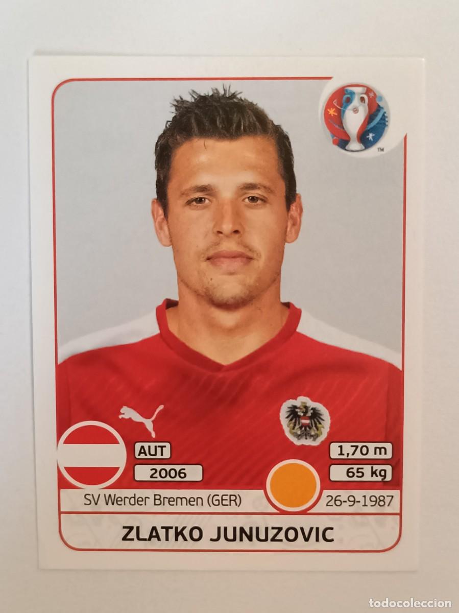 Cromos de F&uacute;tbol: #642 ZLATKO JUNUZOVIC (AUSTRIA) EURO FRANCIA 2016 PANINI