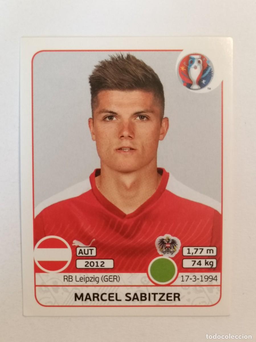 Cromos de F&uacute;tbol: #647 MARCEL SABITZER (AUSTRIA) EURO FRANCIA 2016 PANINI