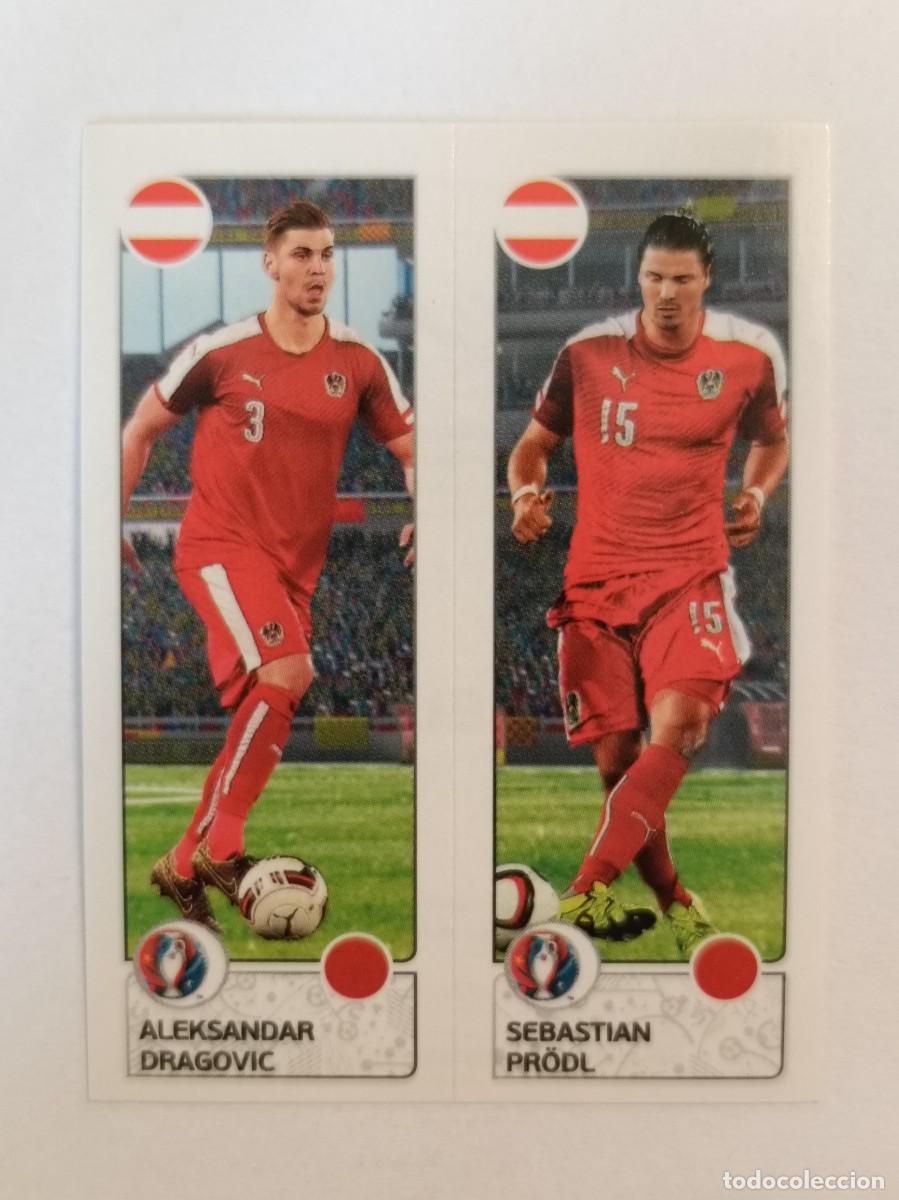 Cromos de F&uacute;tbol: #651 DRAGOVIC-PRODL (AUSTRIA) EURO FRANCIA 2016 PANINI