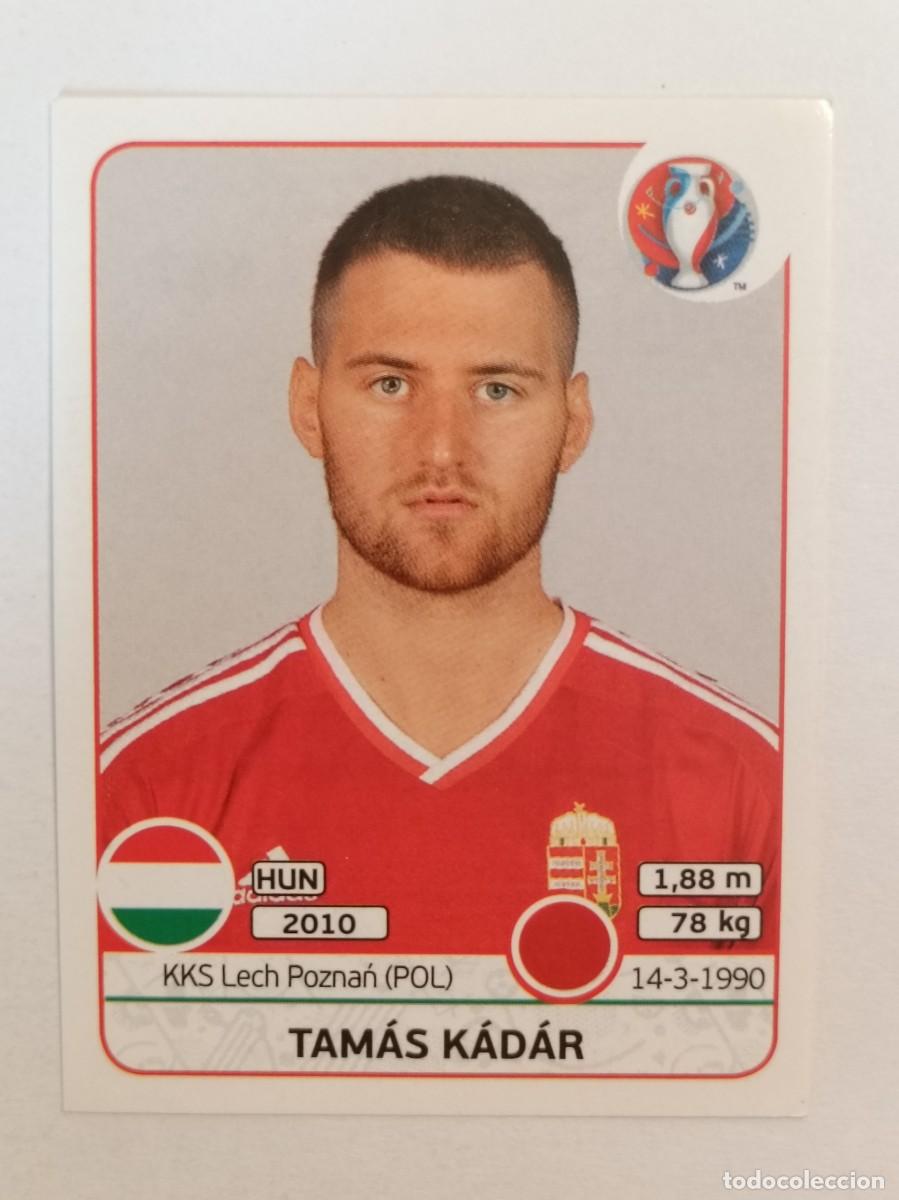 Cromos de F&uacute;tbol: #667 TAMAS KADAR (HUNGRIA) EURO FRANCIA 2016 PANINI