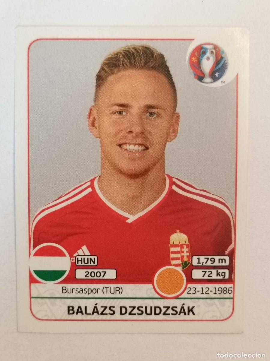 Cromos de F&uacute;tbol: #673 BALAZS DZSUDZSAK (HUNGRIA) EURO FRANCIA 2016 PANINI