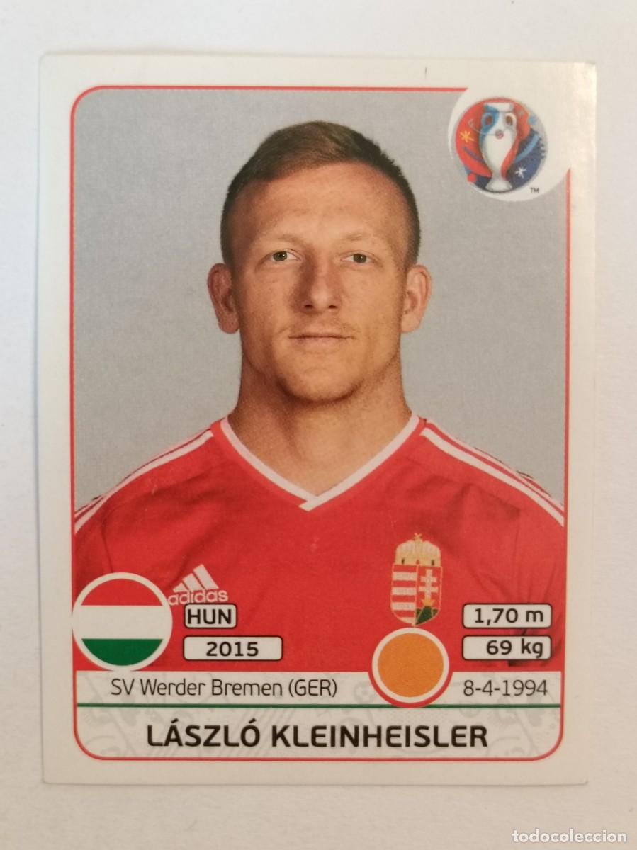 Cromos de F&uacute;tbol: #674 LASZLO KLEINHEISLER (HUNGRIA) EURO FRANCIA 2016 PANINI
