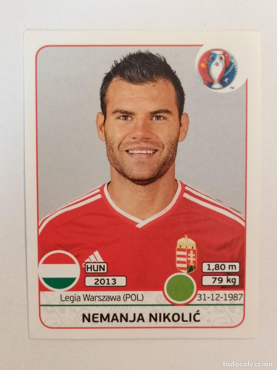 Cromos de F&uacute;tbol: #677 NEMANJA NIKOLIC (HUNGRIA) EURO FRANCIA 2016 PANINI