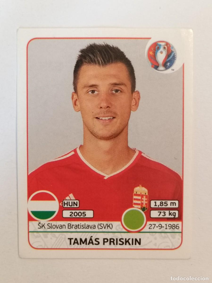 Cromos de F&uacute;tbol: #679 TAMAS PRISKIN (HUNGRIA) EURO FRANCIA 2016 PANINI