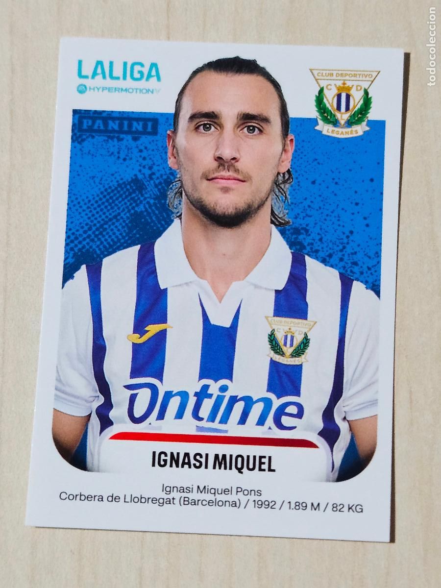 Cromos de F&uacute;tbol: N&ordm; 273B IGNASI MIQUEL - LEGANES - CROMO - LIGA HYPERMOTION 2025 2026 SEGUNDA DIVISION 25 26