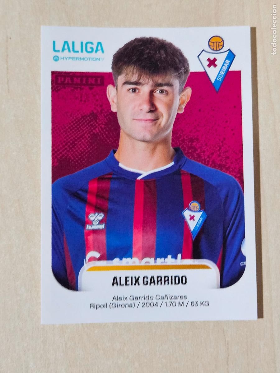 Cromos de F&uacute;tbol: N&ordm; 202B ALEIX GARRIDO - EIBAR - CROMO - LIGA HYPERMOTION 2025 2026 SEGUNDA DIVISION 25 26