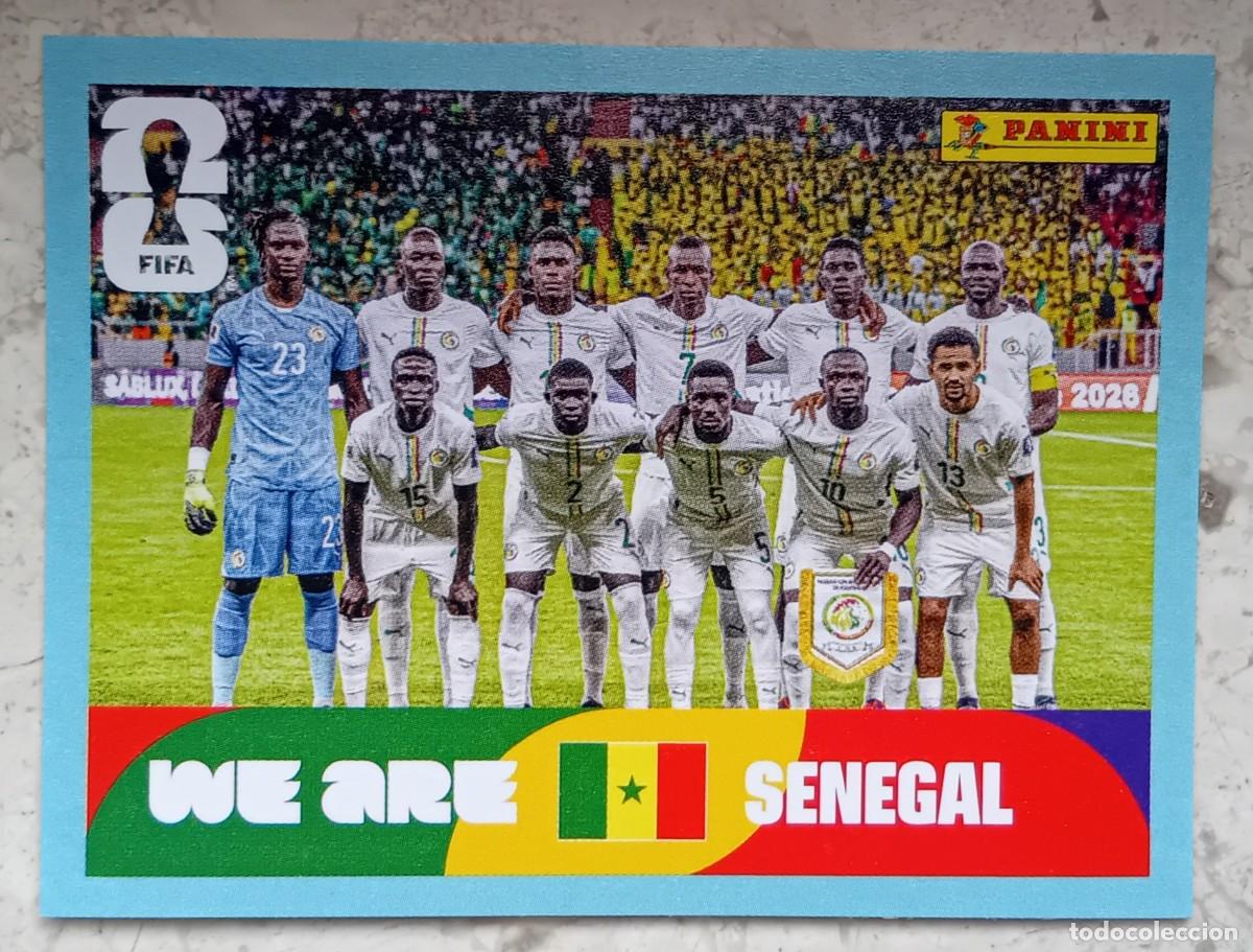Cartes &agrave; collectionner de Football: Figurina Panini 2026 Cromo World Cup Usa Mundial 2026 squadra alineaci&oacute;n team Senegal n SEN 13