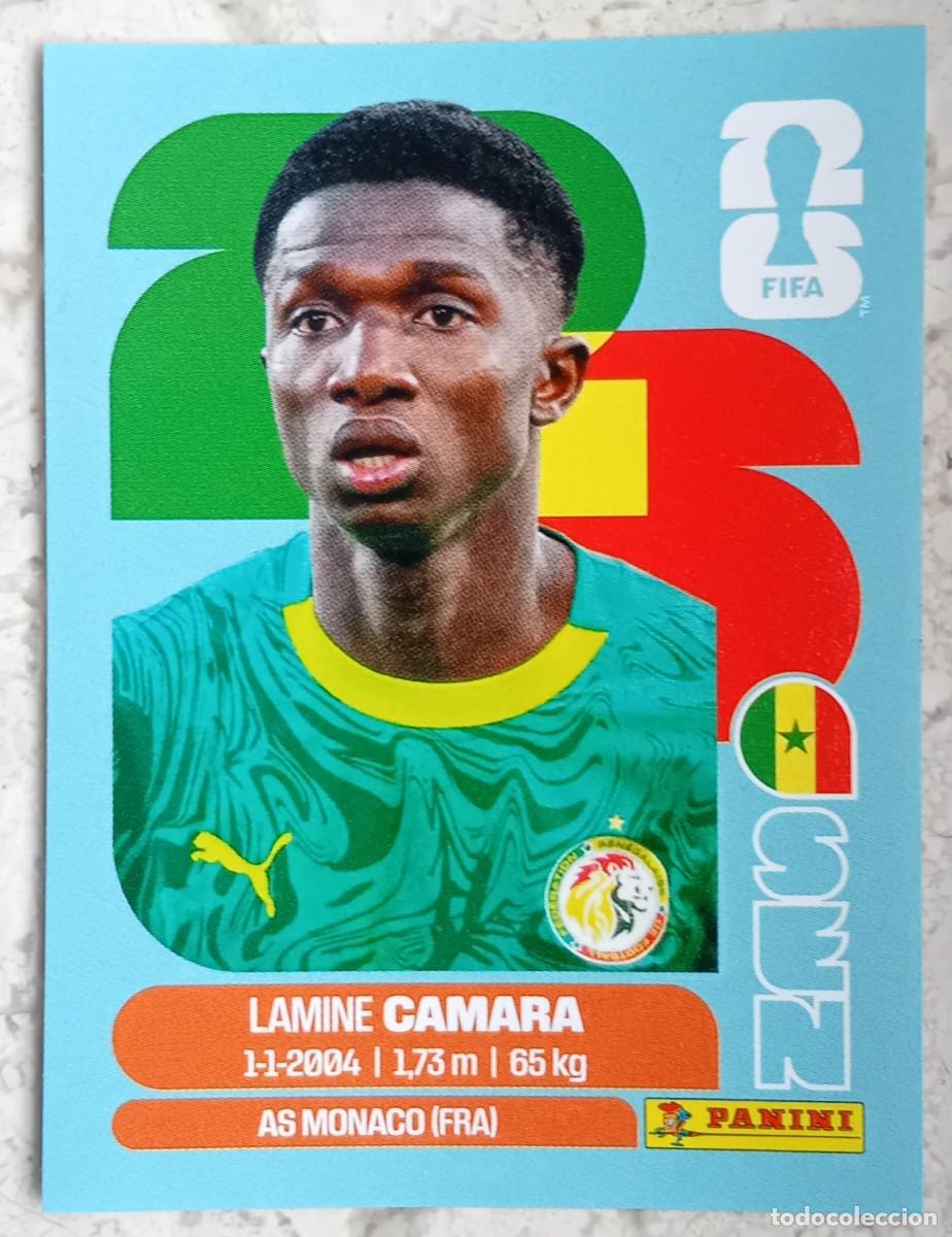 Cartes &agrave; collectionner de Football: Figurina Panini 2026 Cromo World Cup Usa Mundial 2026 Lamine Camara Senegal n SEN 14