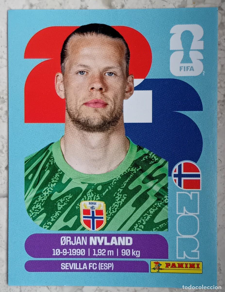 Cromos de F&uacute;tbol: Figurina Panini 2026 Cromo World Cup Usa Mundial 2026 Orjand Nyland Norway n NOR 2