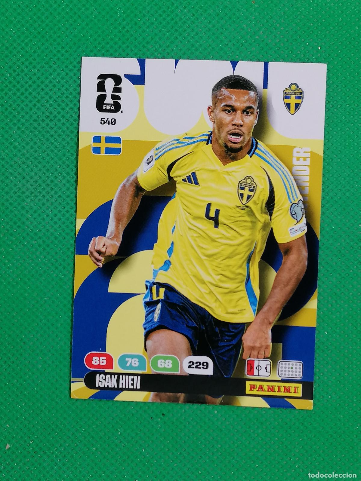 Cromos de F&uacute;tbol: 540 ISAK HIEN SUECIA CONTENDER ⚽ PANINI ADRENALYN FIFA WORLD CUP 26 2026 ⚽