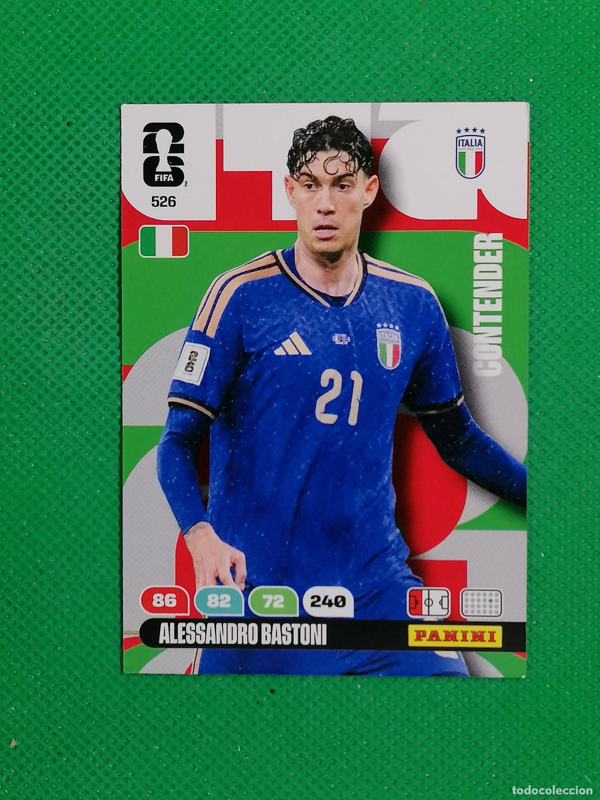 Cromos de F&uacute;tbol: 526 ALESSANDRO BASTONI ITALIA CONTENDER ⚽ PANINI ADRENALYN FIFA WORLD CUP 26 2026 ⚽