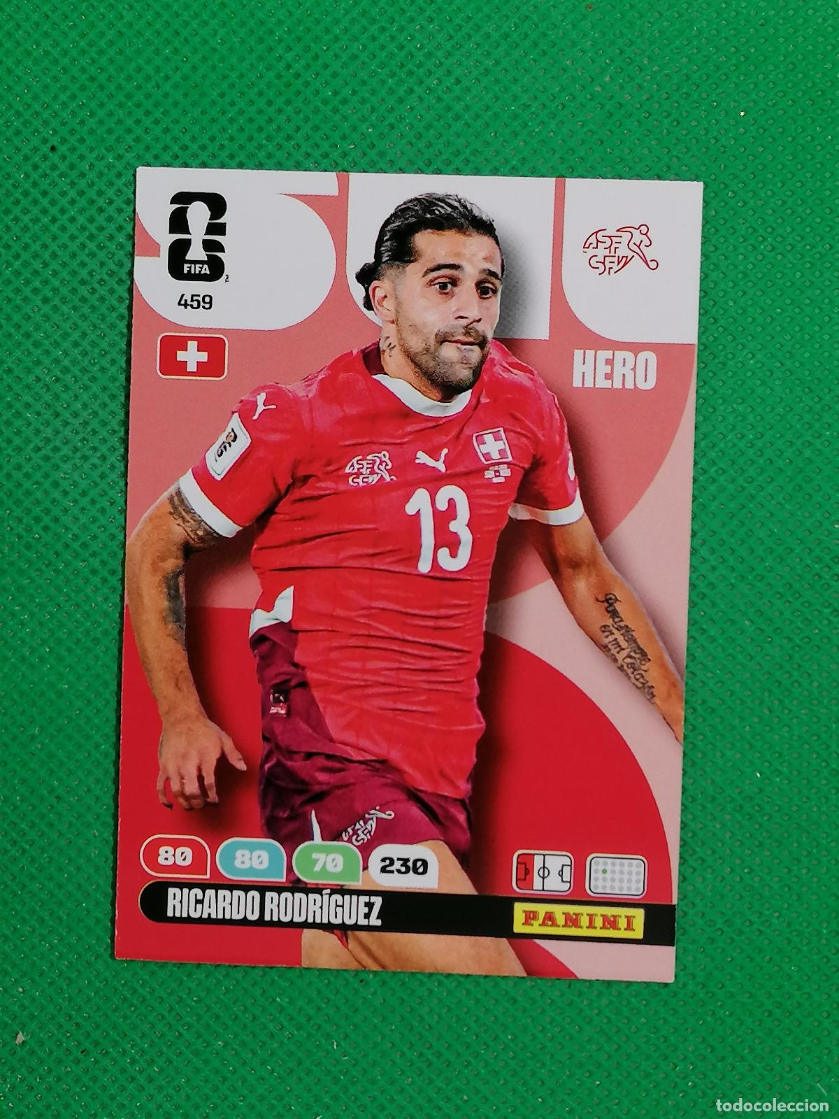 Cromos de F&uacute;tbol: 459 RICARDO RODRIGUEZ SUIZA HERO ⚽ PANINI ADRENALYN FIFA WORLD CUP 26 2026 ⚽