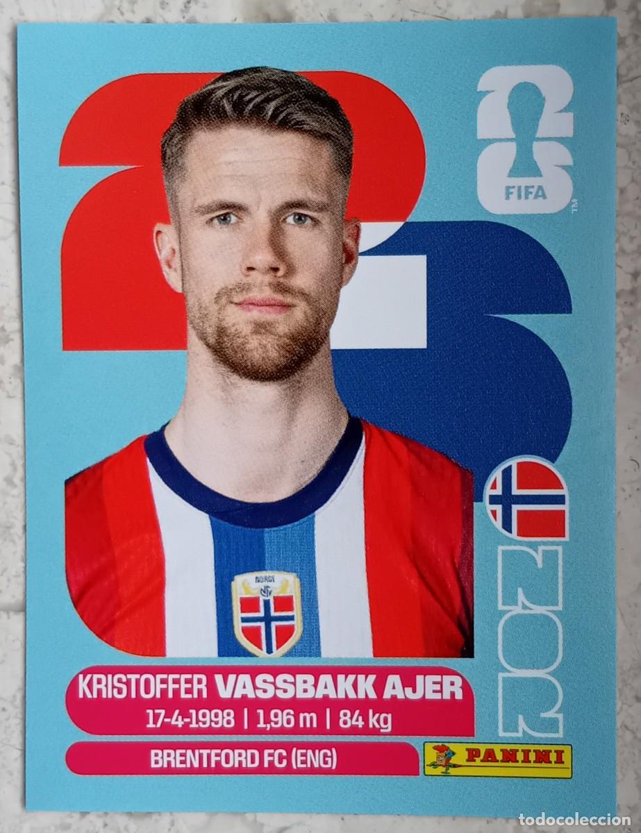 Cromos de F&uacute;tbol: Figurina Panini 2026 Cromo World Cup Usa Mundial 2026 Kristoffer Vassbakk Ajer n NOR 5
