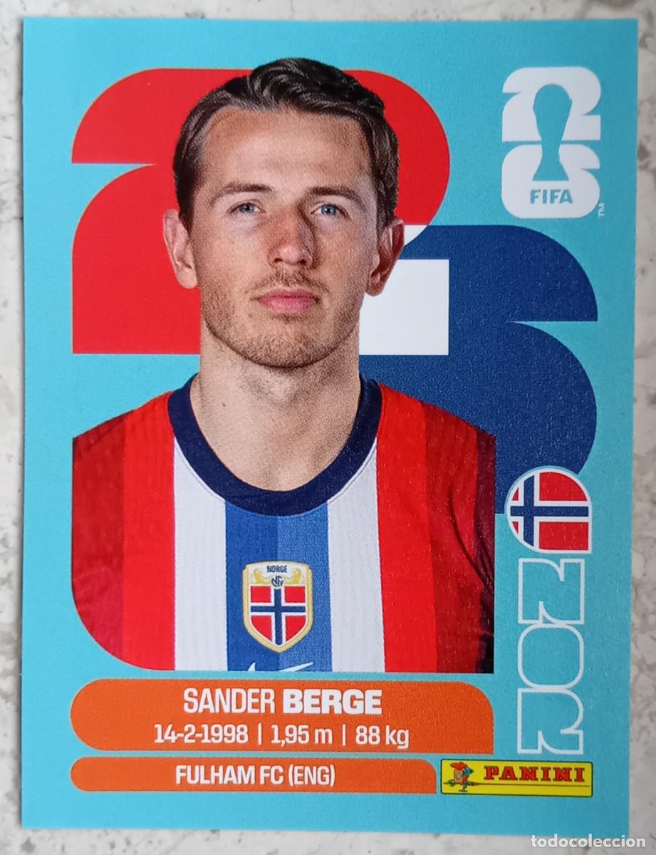 Cromos de F&uacute;tbol: Figurina Panini 2026 Cromo World Cup Usa Mundial 2026 Sander Berge n NOR 11