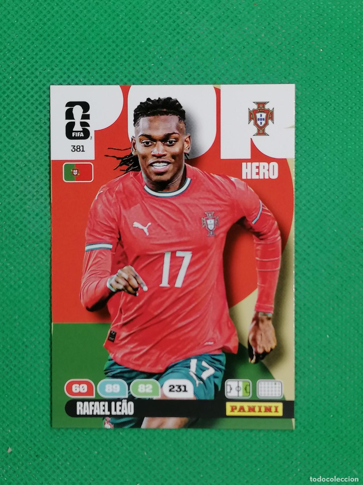 Cromos de F&uacute;tbol: 381 RAFAEL LEAO PORTUGAL HERO ⚽ PANINI ADRENALYN FIFA WORLD CUP 26 2026 ⚽