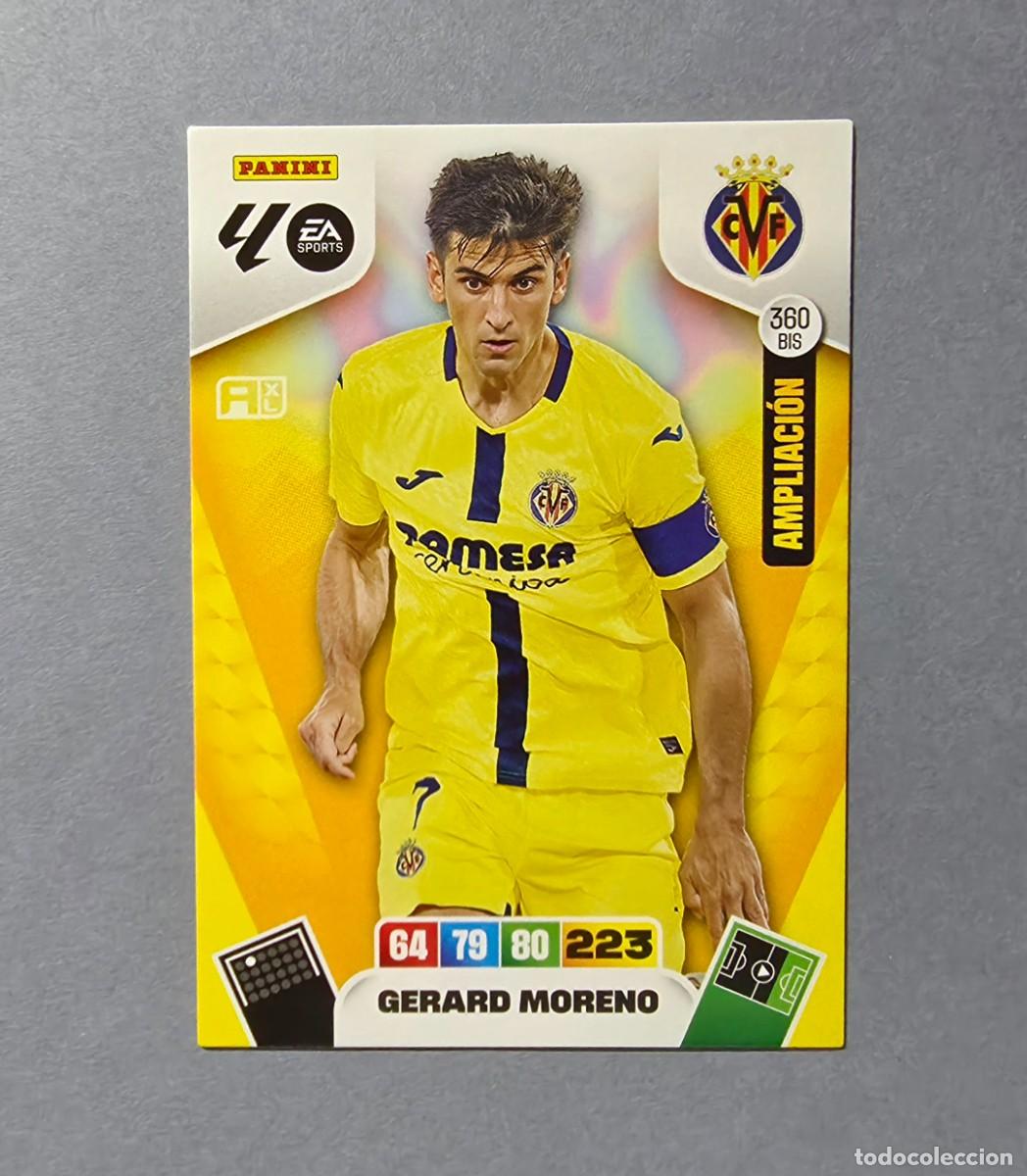 Cromos de F&uacute;tbol: 360 BIS GERARD MORENO (AMPLIACI&Oacute;N) - VILLARREAL - ADRENALYN XL 2025-26 - 25/26 (NUEVO)
