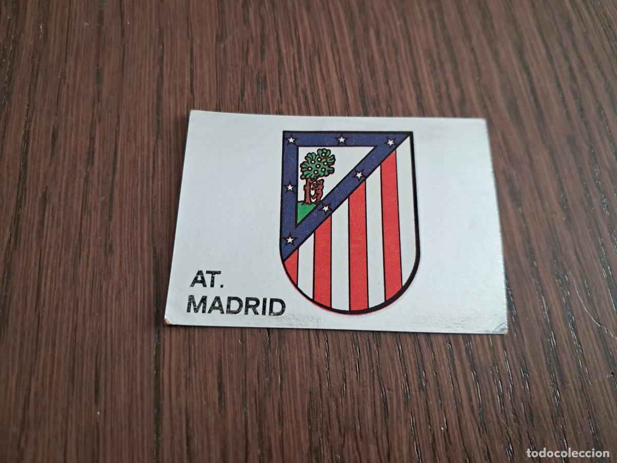 Fu&szlig;ball-Sticker: CROMO DE F&Uacute;TBOL ESCUDO DEL AT. MADRID SIN PEGAR N&ordm; 27 LIGA MAGA 1983-1984/83-84 DE MAGA