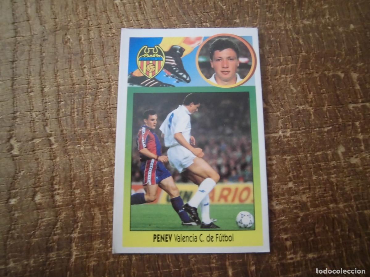 Cromos de F&uacute;tbol: PENEV VALENCIA LIGA 93-94 EDICIONES ESTE CROMO CART&Oacute;N RECUPERADO