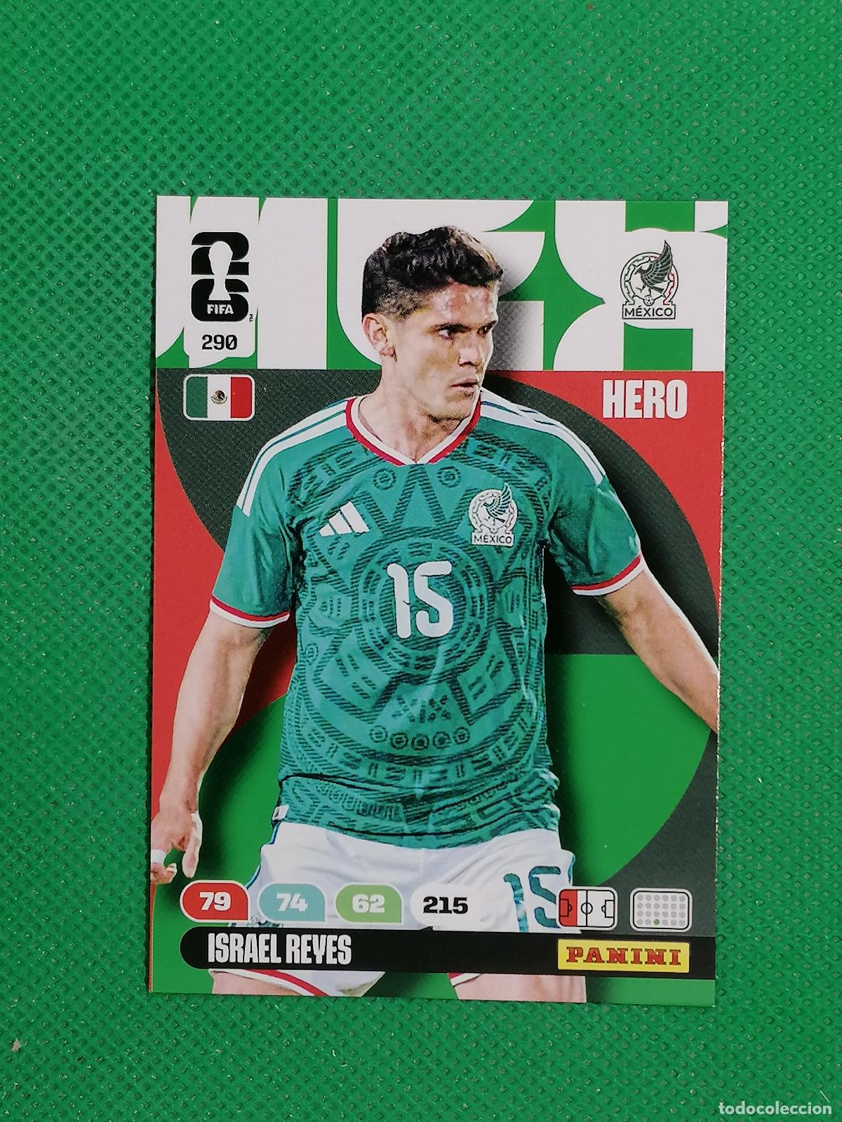 Cromos de F&uacute;tbol: 290 ISRAEL REYES MEXICO HERO ⚽ PANINI ADRENALYN FIFA WORLD CUP 26 2026 ⚽