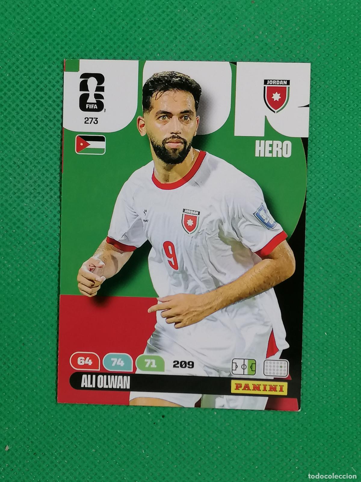 Cromos de F&uacute;tbol: 273 ALI OLWAN JORDANIA HERO ⚽ PANINI ADRENALYN FIFA WORLD CUP 26 2026 ⚽