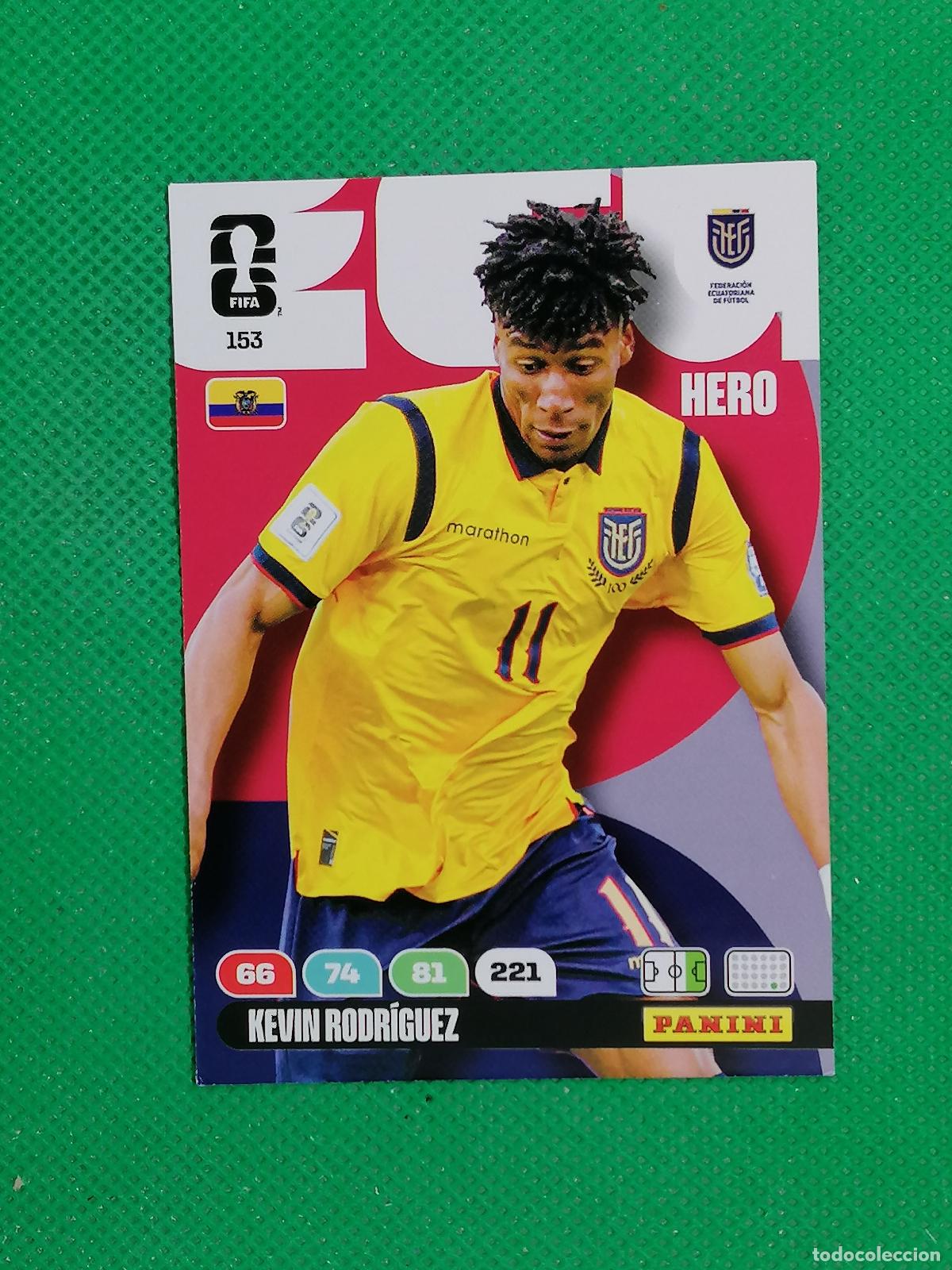 Cromos de F&uacute;tbol: 153 KEVIN RODRIGUEZ ECUADOR HERO ⚽ PANINI ADRENALYN FIFA WORLD CUP 26 2026 ⚽