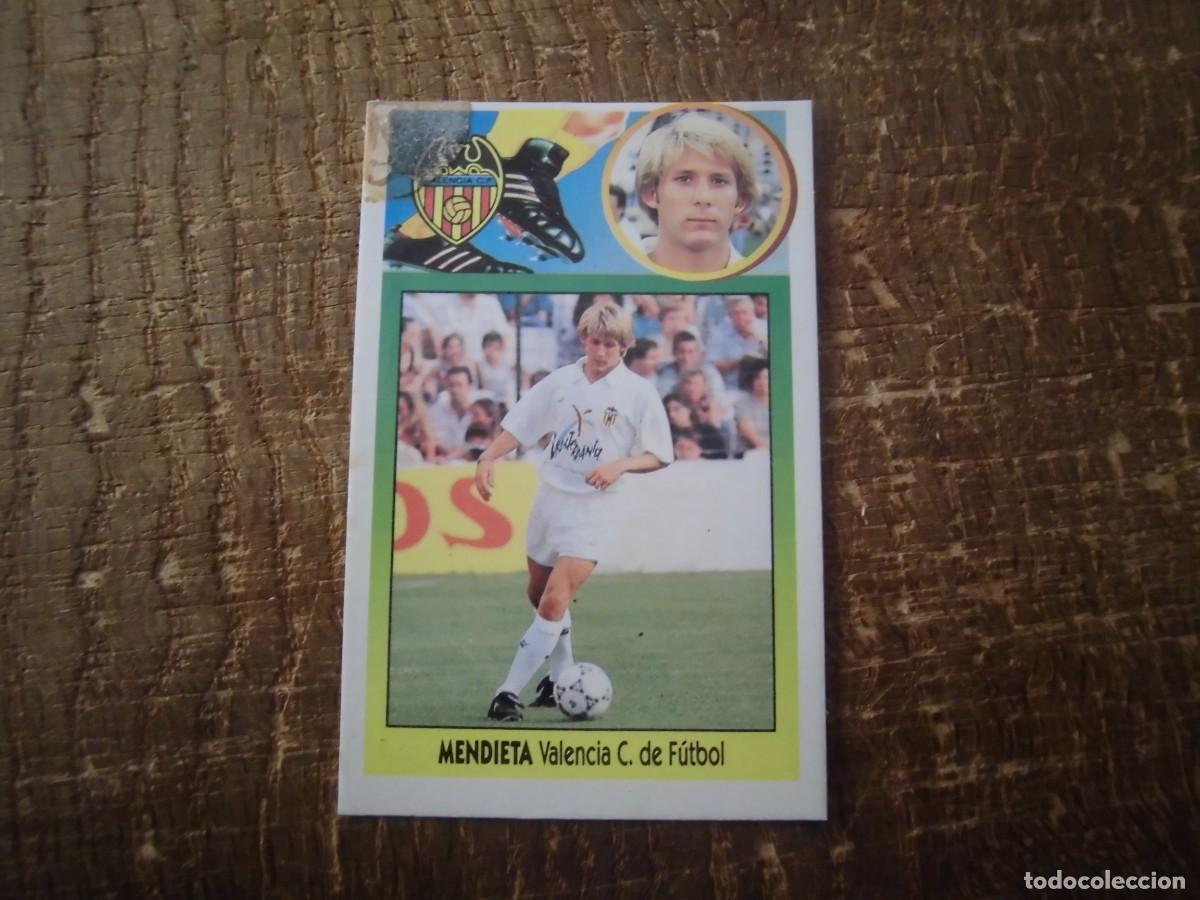 Cromos de F&uacute;tbol: MENDIETA VALENCIA LIGA 93-94 EDICIONES ESTE CROMO CART&Oacute;N RECUPERADO