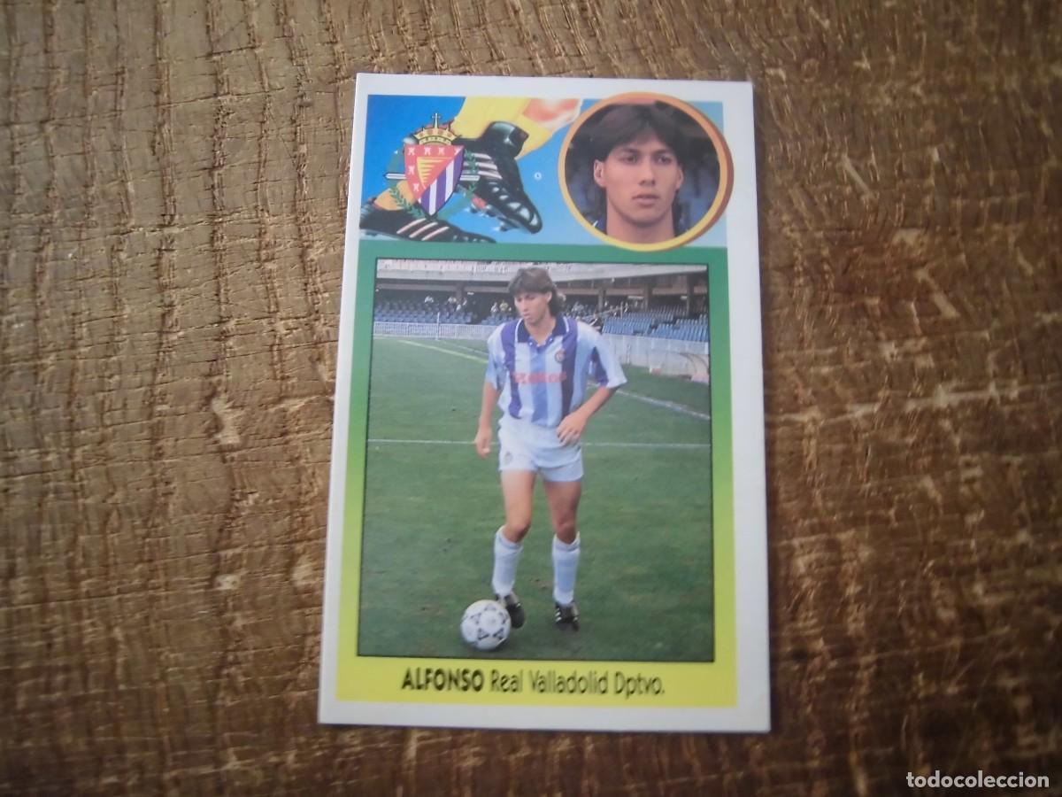 Cromos de F&uacute;tbol: ALFONSO VALLADOLID LIGA 93-94 EDICIONES ESTE CROMO CART&Oacute;N RECUPERADO