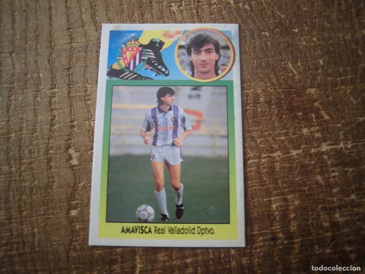Cromos de F&uacute;tbol: AMAVISCA VALLADOLID LIGA 93-94 EDICIONES ESTE CROMO CART&Oacute;N RECUPERADO