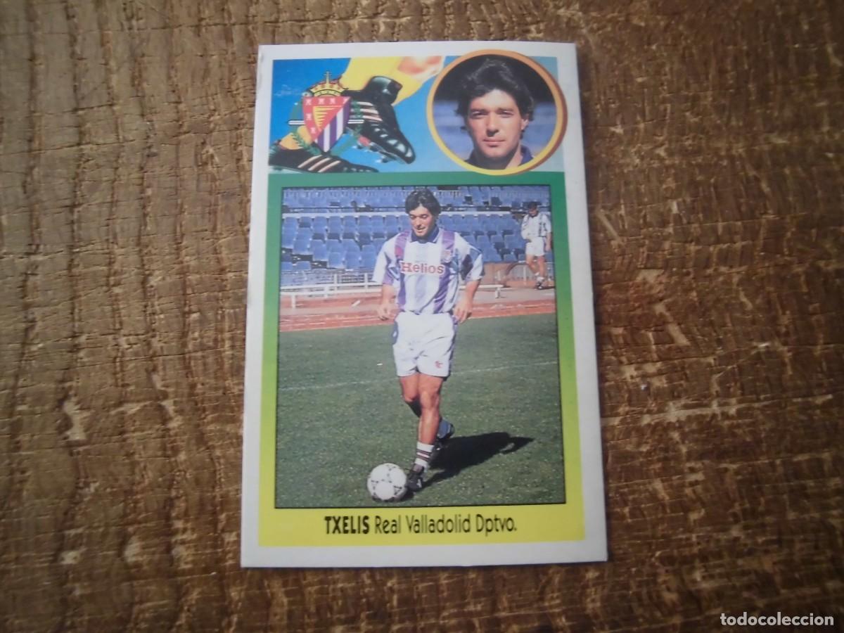 Cromos de F&uacute;tbol: TXELIS VALLADOLID LIGA 93-94 EDICIONES ESTE CROMO CART&Oacute;N RECUPERADO