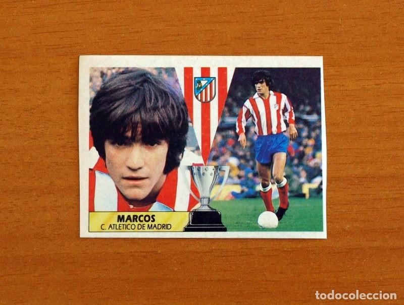 Fu&szlig;ball-Sticker: Atletico de Madrid - Marcos - Ediciones Este Liga 1987-1988, 87-88 - Cromo Nunca pegado