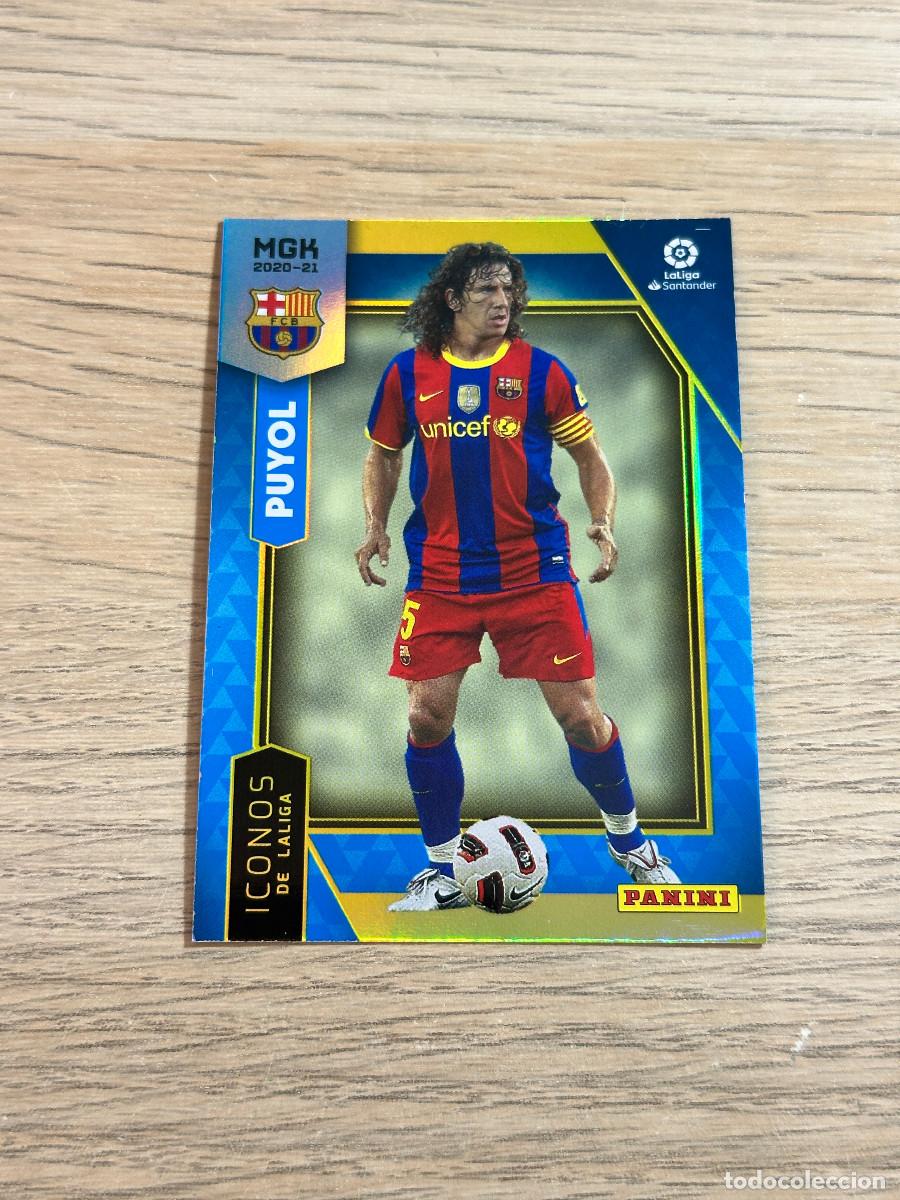 Figurine di Calcio: PUYOL N&ordm; 404 ICONOS MEGACRACKS 2020 2021 FC BARCELONA 20 21 MGK