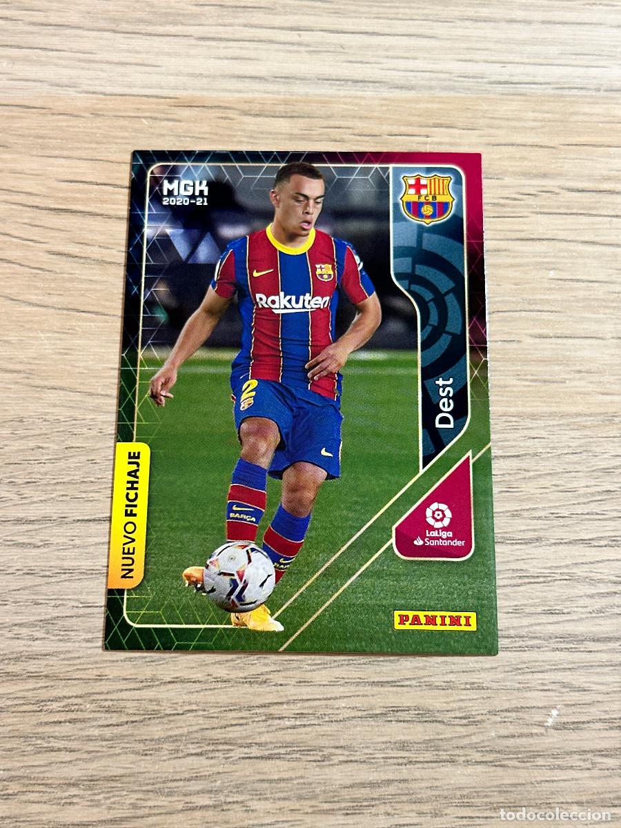 Cromos de F&uacute;tbol: DEST N&ordm; 474 NUEVO FICHAJE MEGACRACKS 2020 2021 FC BARCELONA 20 21 MGK