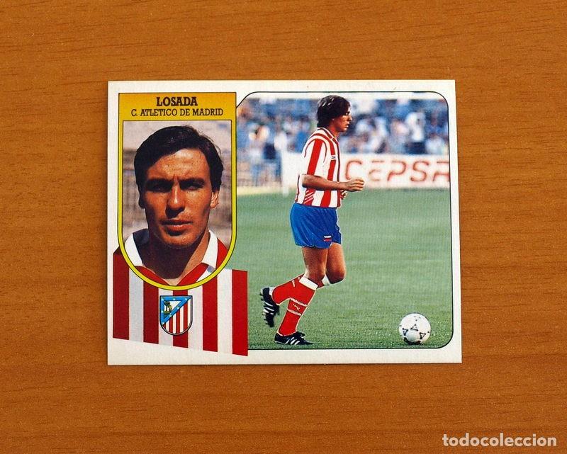 Cartes &agrave; collectionner de Football: Atl&eacute;tico Madrid - Losada - Ultimo Fichaje n&ordm; 17 - Ediciones Este Liga 1991-1992, 91-92 -Nunca pegado
