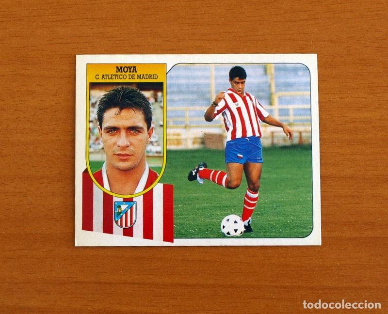Cartes &agrave; collectionner de Football: Atletico Madrid - Moya - &Uacute;ltimo Fichaje n&ordm; 2 - Ediciones Este Liga 1991-1992, 91-92 - Nunca pegado